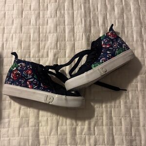 Colorful High-Top Sneakers